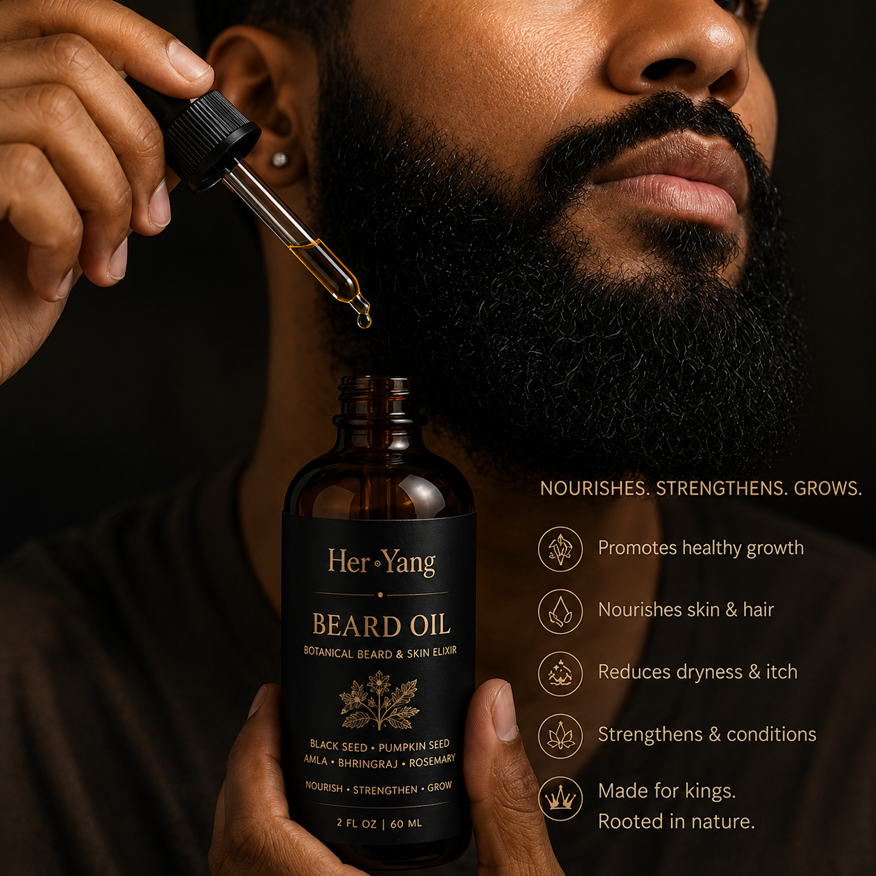 Rooted™ Beard Growth Oil