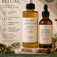Her•Yang The Retention Ritual Duo™ hair oil set with two bottles, showcasing natural ingredients for nourishing and strengthening hair.