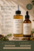 Her•Yang The Retention Ritual Duo™ hair oil set with two bottles, showcasing natural ingredients for nourishing and strengthening hair.
