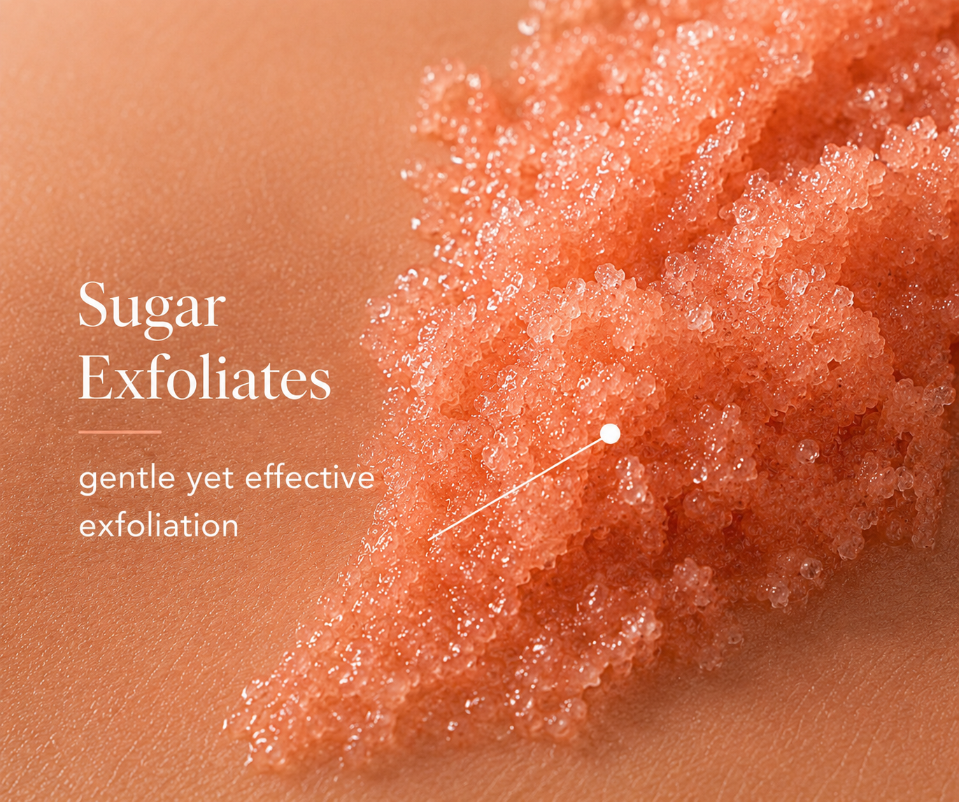 Exfoliante Corporal de Azúcar Glow Luxe