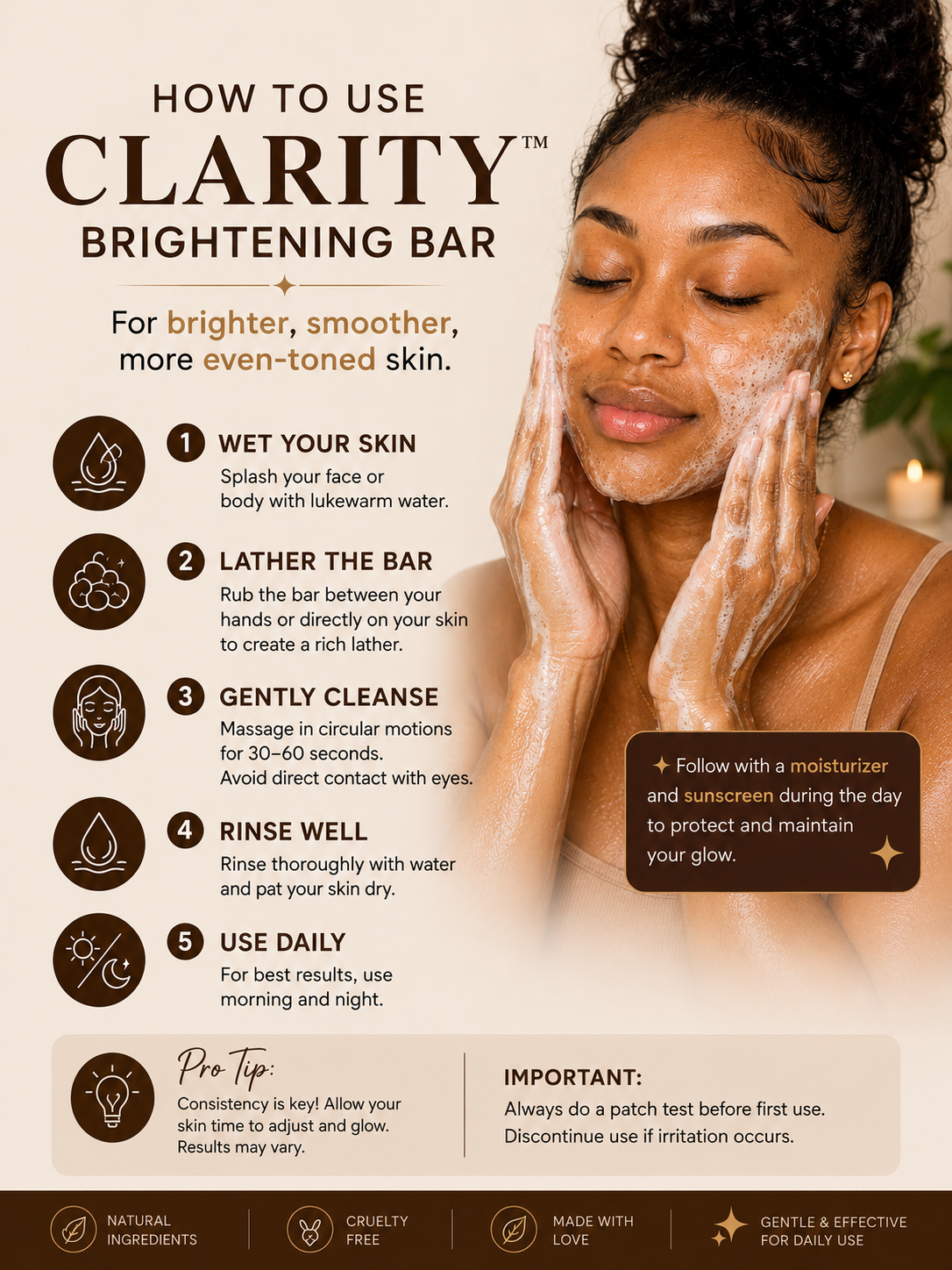 Clarity Brightening & Clarifying Soap™