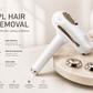 HerYang SilkSmooth™ IPL Hair Removal Device in the SilkSmooth Design, shown on a white background.