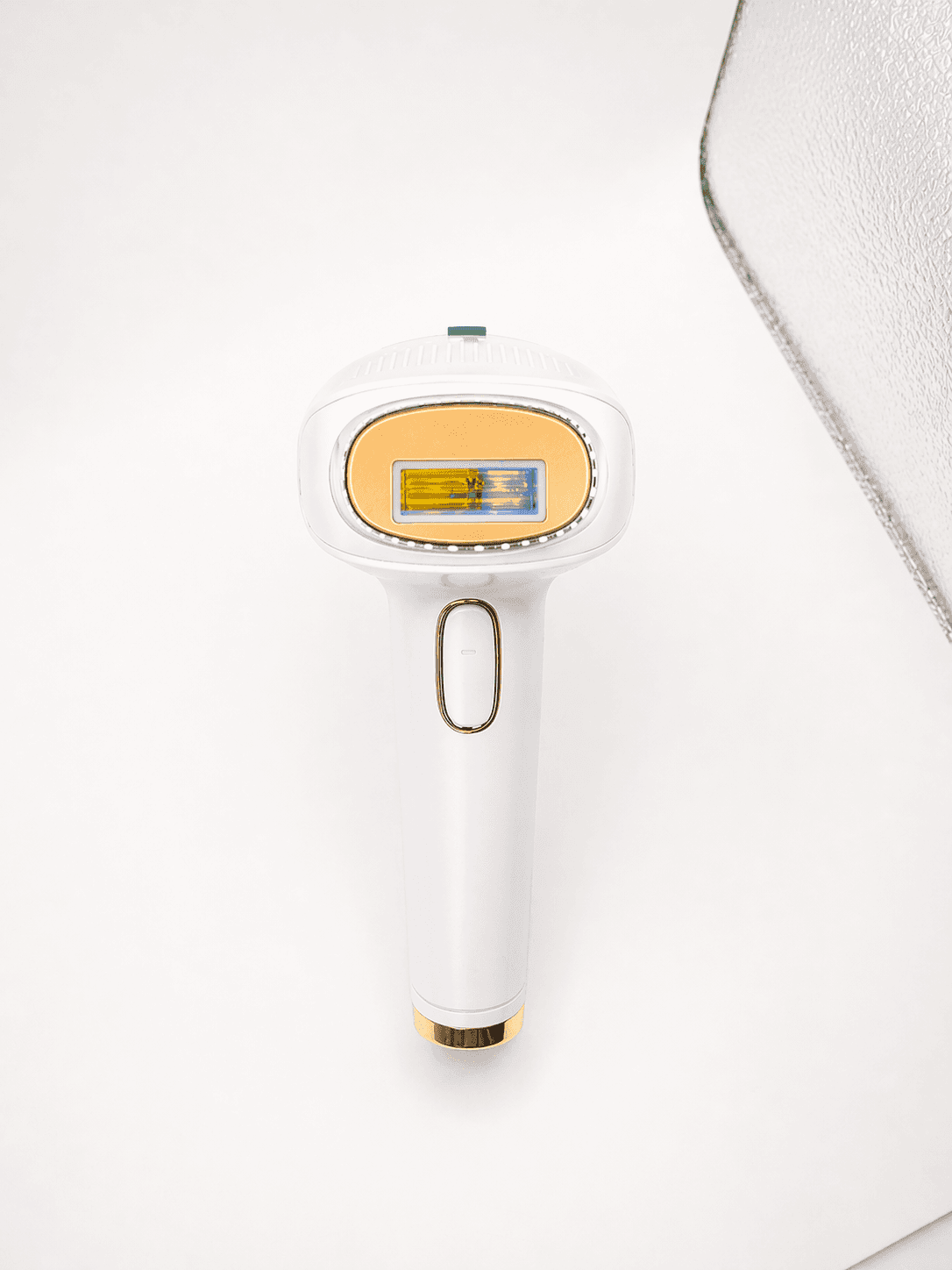 HerYang SilkSmooth™ IPL Hair Removal Device with treatment window and control panel.