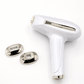 Her•Yang SilkSmooth™ IPL Hair Removal Device with sleek design, handheld handheld device for effective body hair removal.