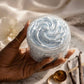 Her•Yang Cloud Cremè™ emulsified whipped body butter lotion with a smooth, fluffy texture in a white jar.