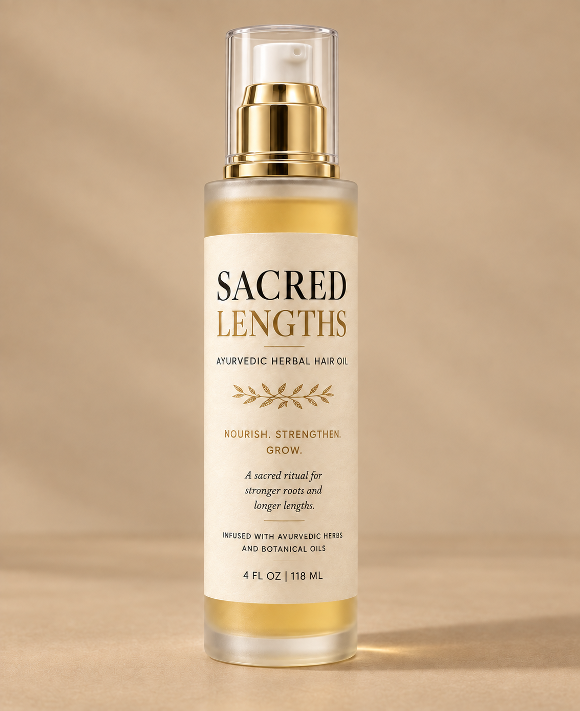 Aceite Ayurvédico para el Cabello Sacred Lengths™